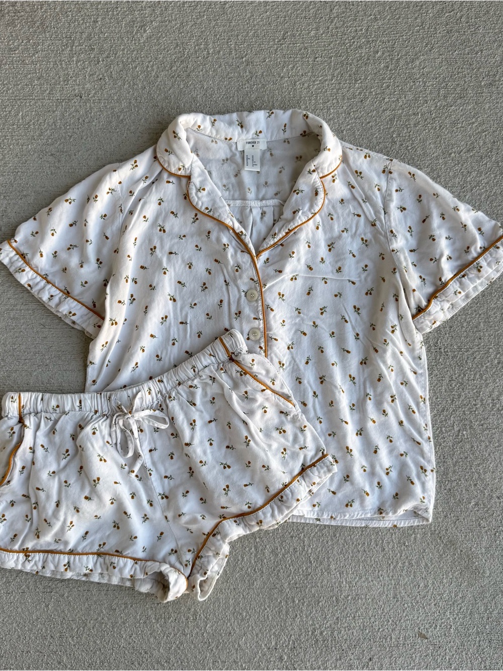 Floral Pajama Set